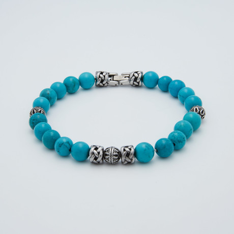 Bead Bracelet // Turquoise