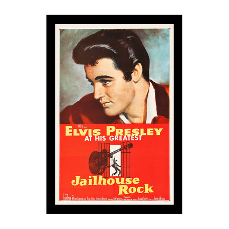 Elvis Jailhouse Rock Poster 1957