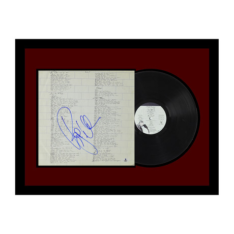 Pink Floyd Roger Waters The Wall // Signed Album 1979