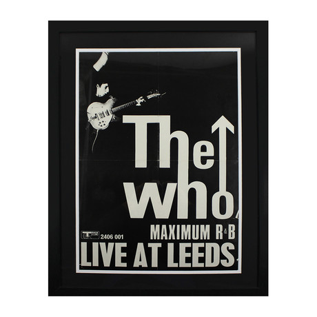The Who Live at Leeds Original Poster 1970