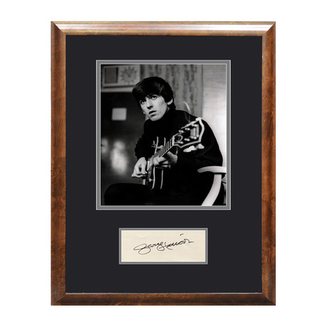 George Harrison Beatles Autograph