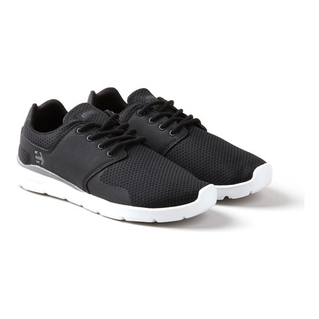 Scout XT Sneaker // Black + White + Grey