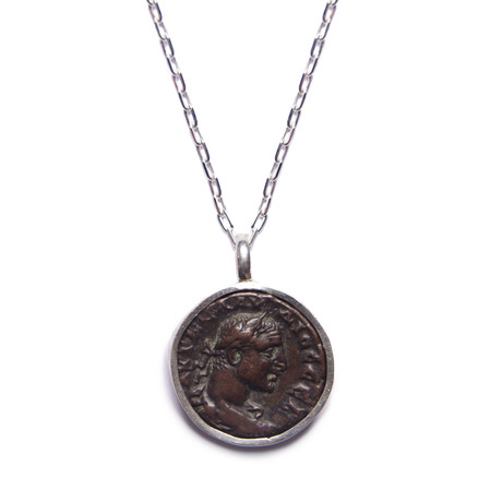 Claudius the Second Silver Necklace