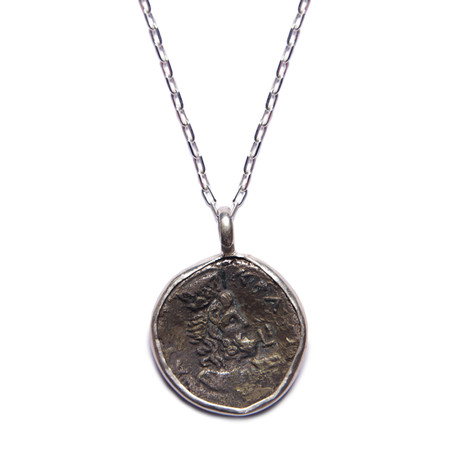 Billion Tetra Drachma Silver Necklace