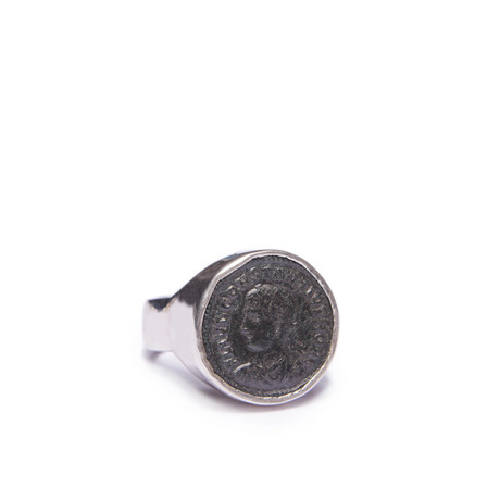 Constantius the Second Silver Ring