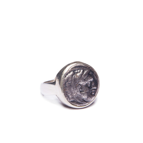 Alexander the Great Silver Ring!