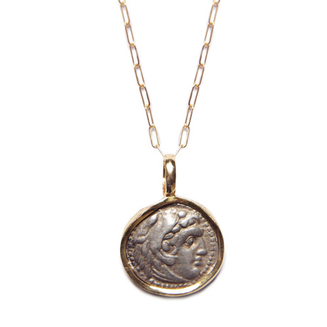 Alexander the Great Gold Necklace