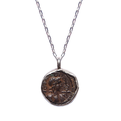 Claudius the Second Gothicus Silver Necklace
