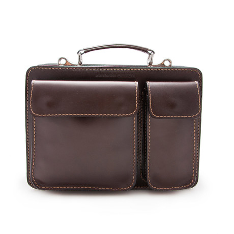 Maximo Briefcase // Brown