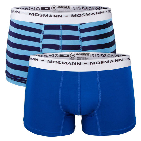 Eco Boxer Brief // Blue Band // Pack of 2
