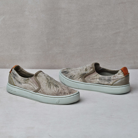 Soumei Printed Sneaker // Algue Palms