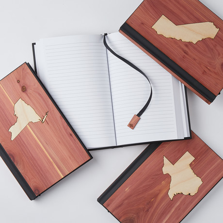 Real Wood Journal // State Inlay!