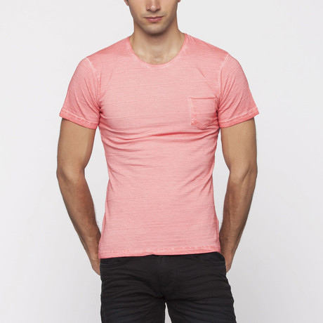 X-Ram-L'Uomo // Satyr Slim Fit T-Shirt // Pomegranate