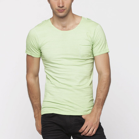 X-Ram-L'Uomo // Satyr Slim Fit T-Shirt // Green