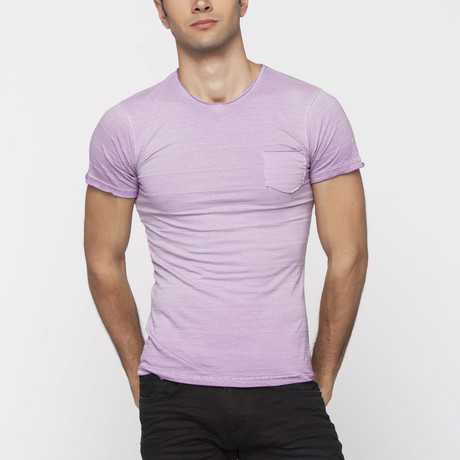 X-Ram-L'Uomo // Orion Slim Fit T-Shirt // Purple