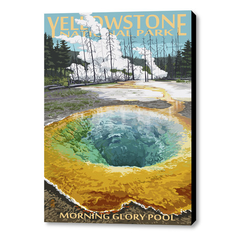 Yellowstone National park // Morning Glory Pool