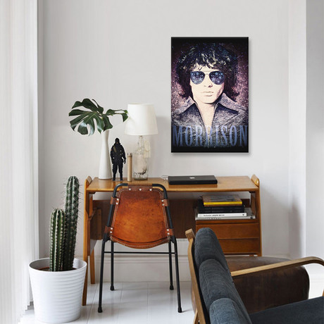 Jim Morrison Psychedelic Poster
