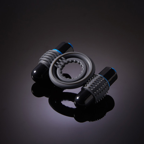 Double Vibrating C-Ring + Water Based Glide