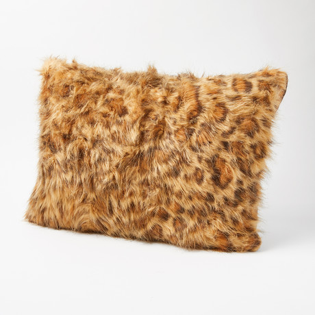Leopard Pillow // Caramel