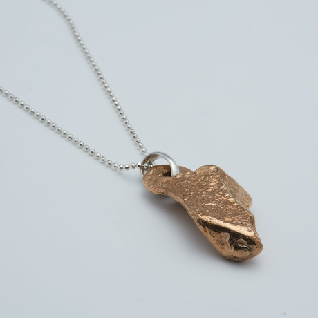 Shard II Necklace // Bronze