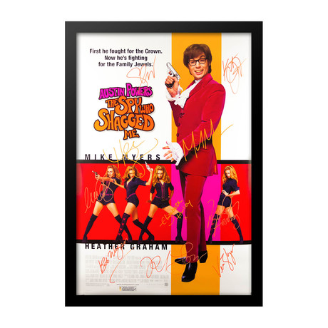 Signed Movie Poster // Austin Powers: The Spy Who Shagged Me IV