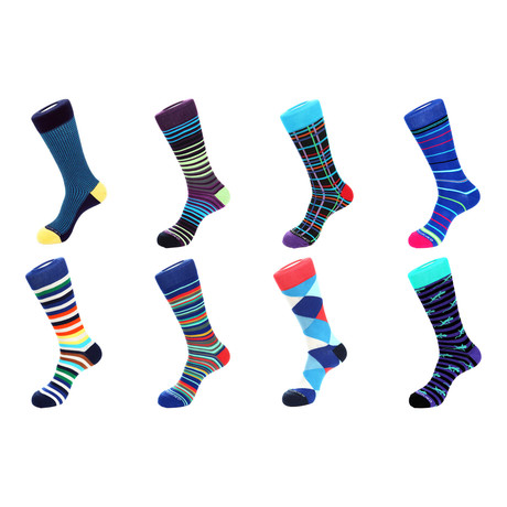 Dress Socks // Boogie Shoes // Pack of 8