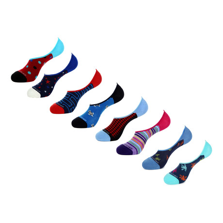 No Show Socks // Wild Things // Pack of 8