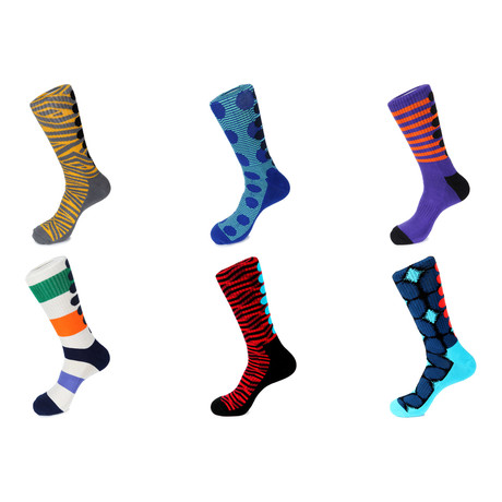 Athletic Socks // Pop Up Party // Pack of 6