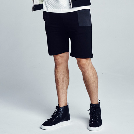 Zane Panel Track Short // Black