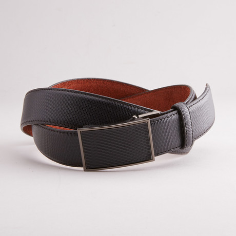 Claren Track Click Belt // Black