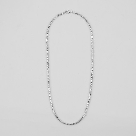 2.5mm Byzantine Link Necklace