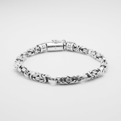 1+1 Byzantine Rolo Link Bracelet