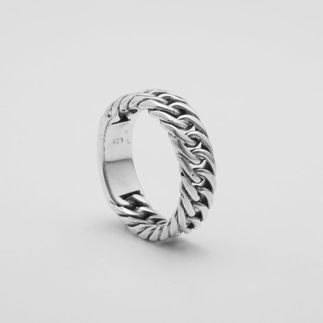 Braided Link Ring