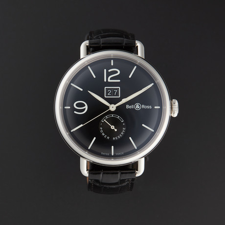 Bell & Ross Vintage WW1 Grande Date Automatic // BRWW190-BL-ST/SCR // Store Display!