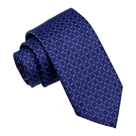 Square Tie // Blue