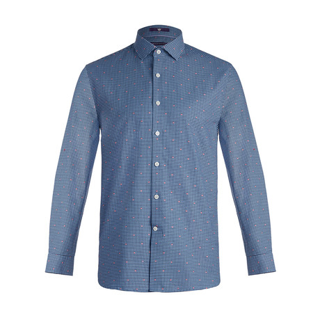 Walburn Long-Sleeve Woven Shirt // Light Blue