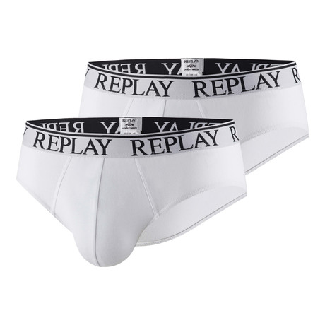 Fly-Less Brief // White // 2-Pack