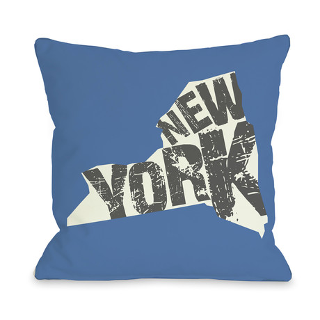 New York State Silo // Pillow