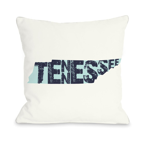 Tennessee State Type // Pillow