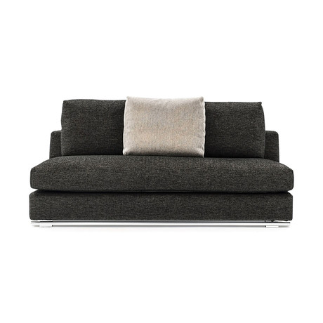 Comodo Sectional Sofa // Left Chaise + Ottoman