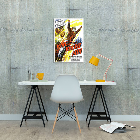 King of The Rocket Men // Vintage Movie Poster