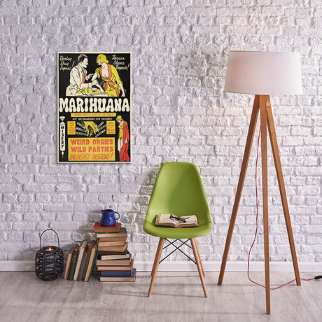 Marihuana: Weed with Roots In Hell // Vintage Poster