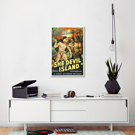 She Devil Island // Vintage Movie Poster