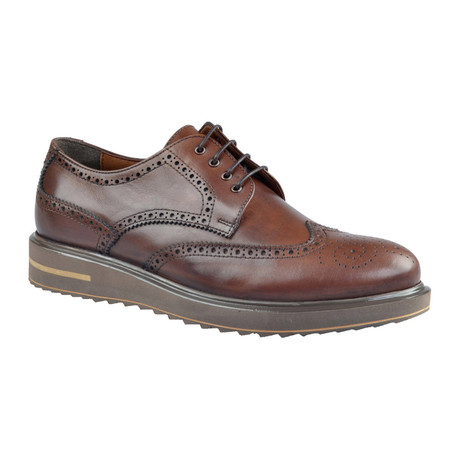 Bayram // Wingtip Brogue // Brown