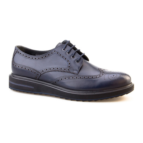 Bayram // Wingtip Brogue // Dark Blue