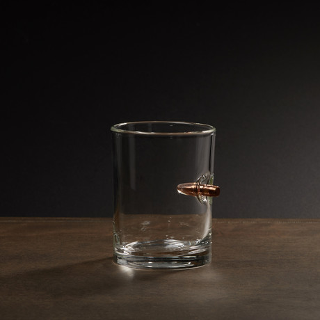 Bullet Whiskey Glass // Set of 2!