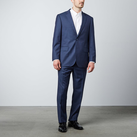 Paolo Lercara // Classic Solid Suit // Blue