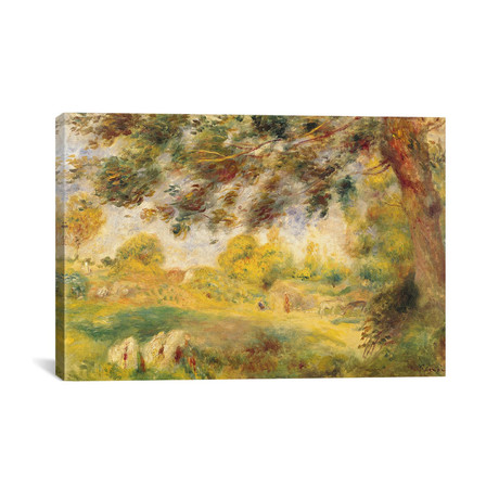 Spring Landscape // Pierre-Auguste Renoir // c. 1869