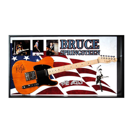 Bruce Springsteen Signed Guitar // The Boss