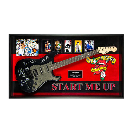 Rolling Stones Signed Guitar // Start Me Up